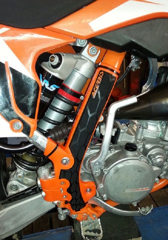 Framebeschermers / Frameguards > ACERBIS XGrips Fr.Gu KTM SX85 1317 O